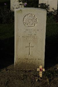 Messines Ridge British Cemetery - Duminski, Albert Edward